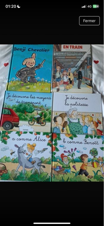 Lot livres pour enfants 