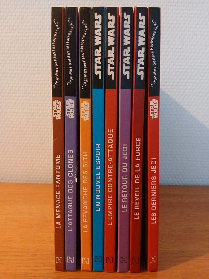 Lot livres star wars mes petites histoires