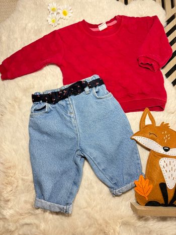 Ensemble bébé fille • 6 mois 