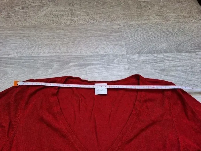 pull rouge - photo numéro 7