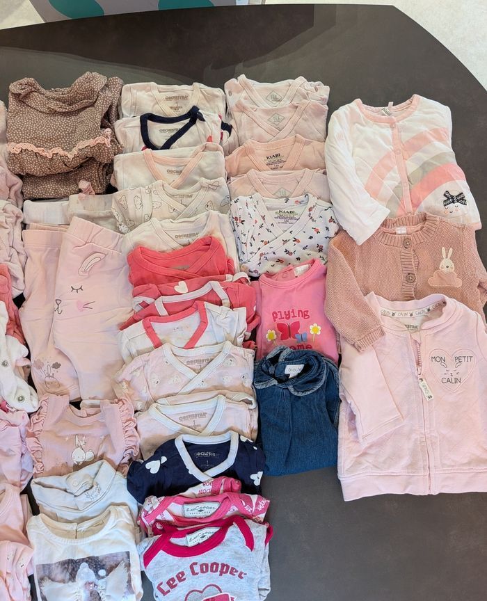 Lot vêtements fille naissance/1 mois - photo numéro 3