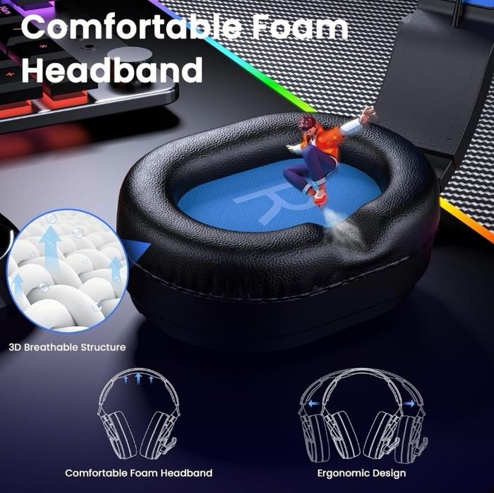 CASQUE DE JEU MICROPHONE PC - photo numéro 7