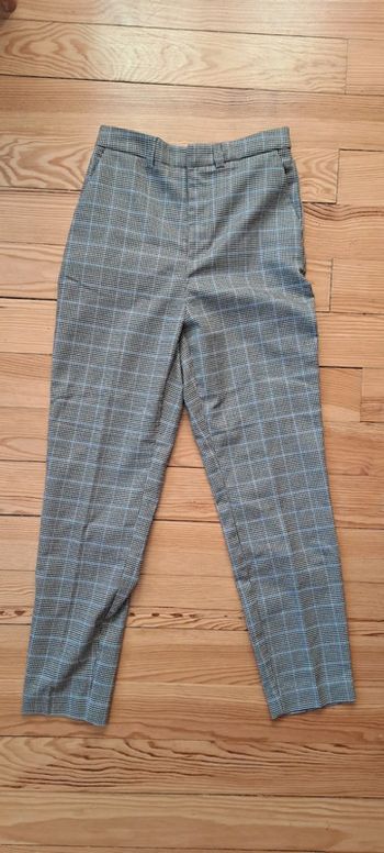 Pantalon Kiabi princes de gales taille haute