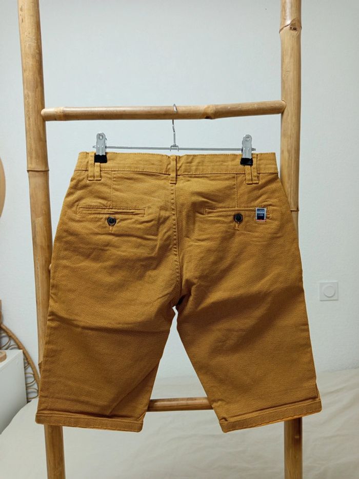 Short Bermuda chino coton stretch armuré homme La Maison Blaggio neuf - photo numéro 3