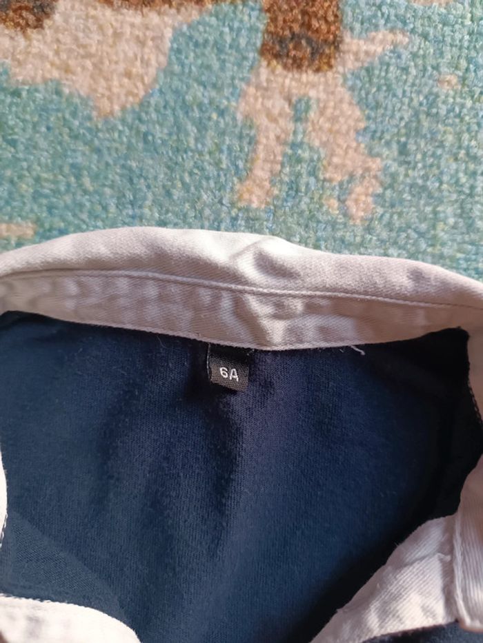 T-shirt polo manches longues 6ans - photo numéro 2