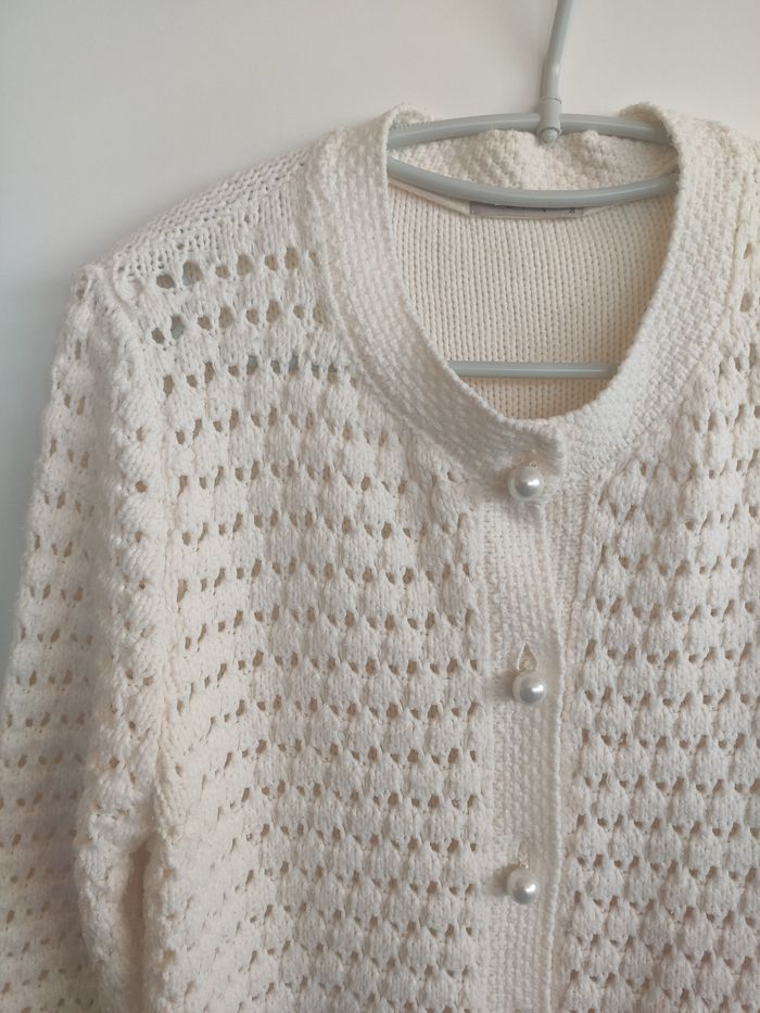 Darling Gilet style tricot crème M - photo numéro 2