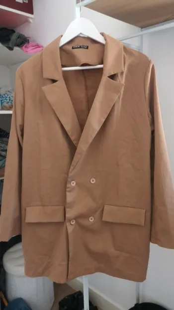 Blazer marron shein