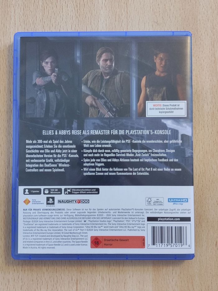 The Last Of Us Part 2 PS5 - photo numéro 5
