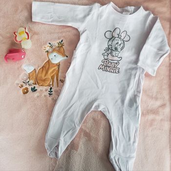 Pyjama léger Minnie rose pâle
