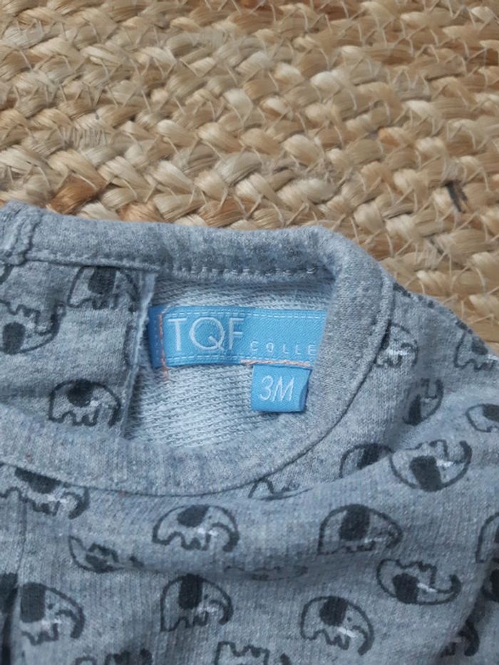 Robe manches courtes TQF 3 mois - photo numéro 4