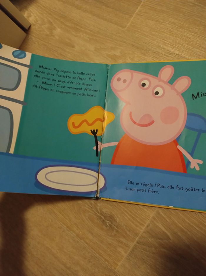 Livre Peppa pig fait des crêpes - photo numéro 2