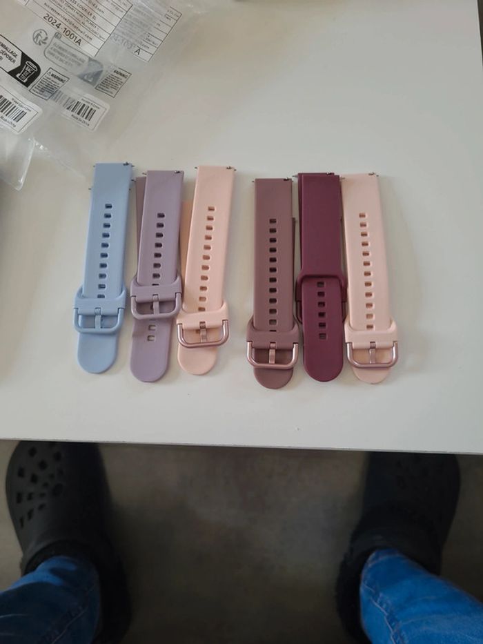 2 Lots de 3 bracelets de montre 22 mm - photo numéro 3