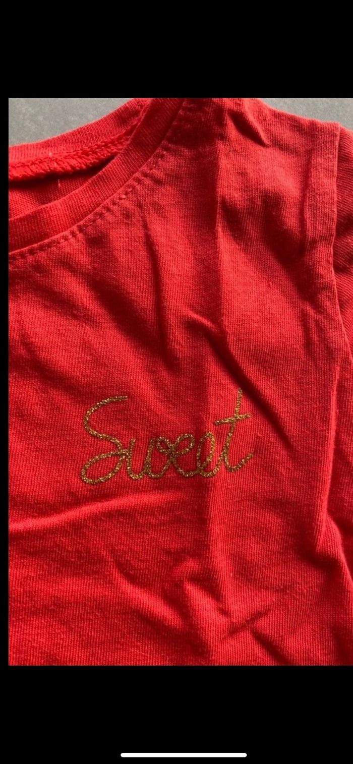 Tee shirt manches courtes 24 mois - photo numéro 4