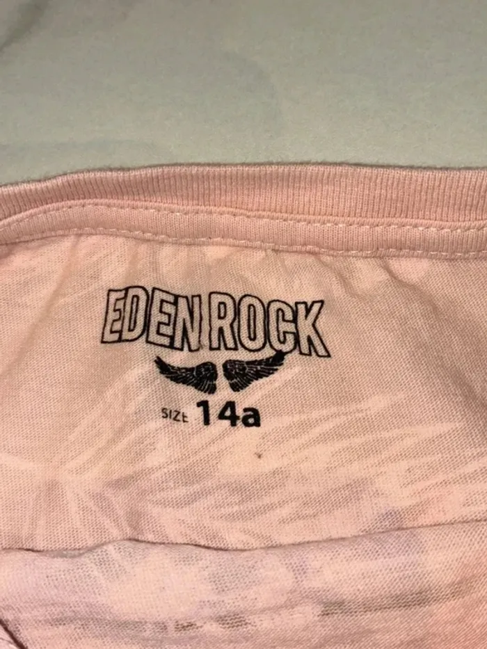 T-shirt rose Los Angeles – Eden Rock – Taille 14 ans - photo numéro 3