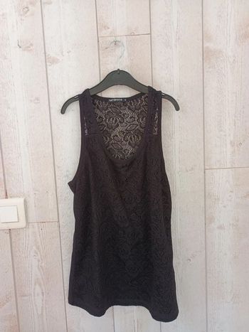 Débardeur noir taille S