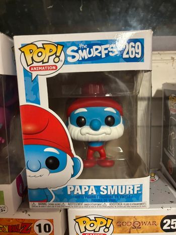 Funko Pop The Smurfs : Papa Smurf #269