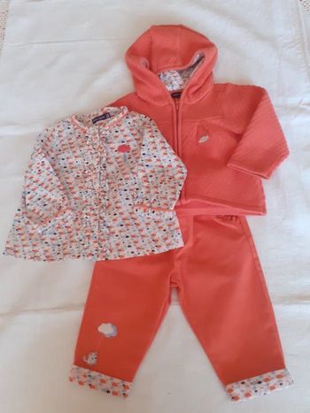 Ensemble 3 vêtements Sergent-major 6 mois