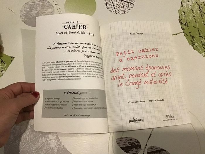 Mon cahier d’exercices des mamans épanouies avant pdt après congés maternité - photo numéro 2