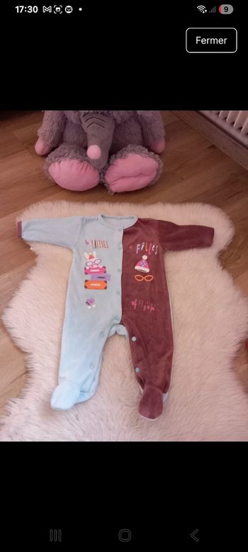 Très jolie pyjamas 3 mois 