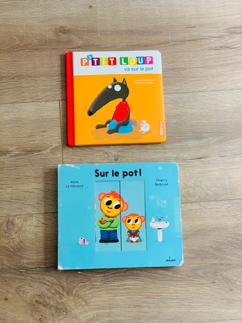 Lot de livres pour apprendre la propreté