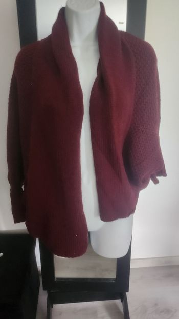 Gilet bordeaux taille m