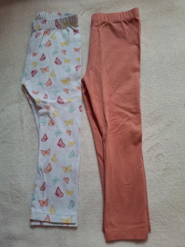 Legging uni et papillon - photo numéro 2