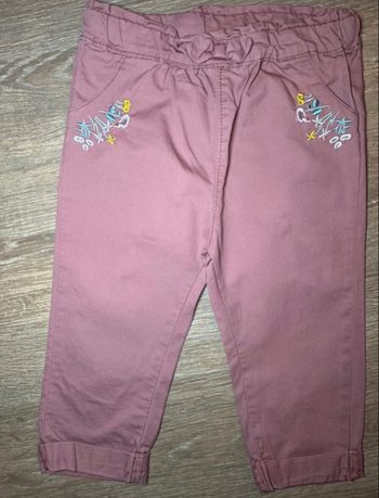 Pantalon vieux rose ,-