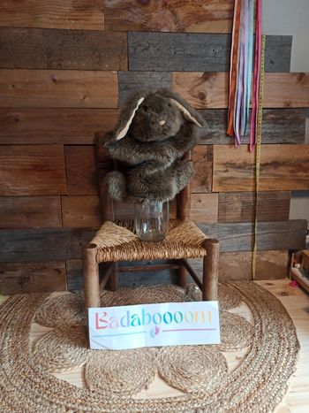 Marionnette peluche lapin dakin & company 1985 tbe