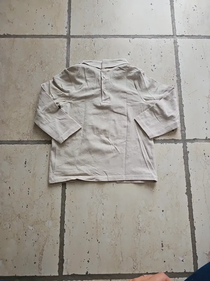 Lot 2 tee-shirt col roulé crème/vert - Orchestra - 23 mois/86 cm - photo numéro 5