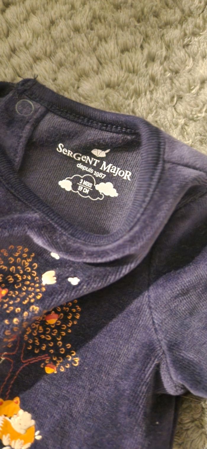 Pyjama Sergent Major 3mois - photo numéro 3