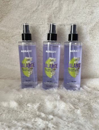 Lot 3 Brumes de parfum Agrado Equilibre muguet 240 ml Vegan