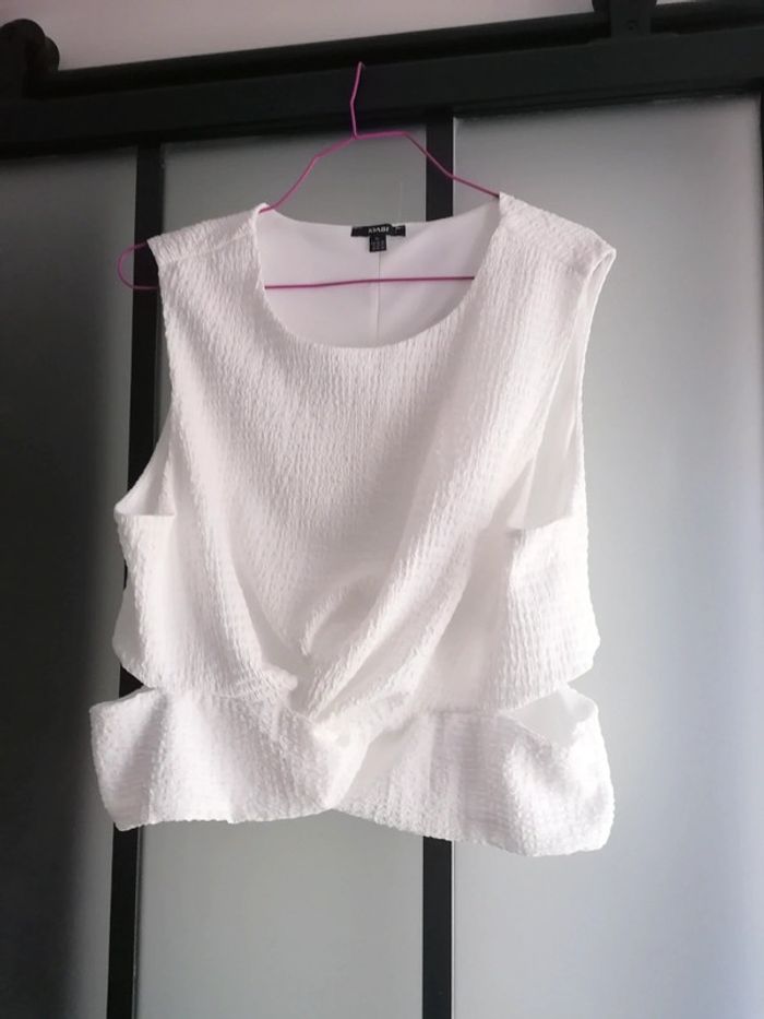 Haut blanc neuf XL