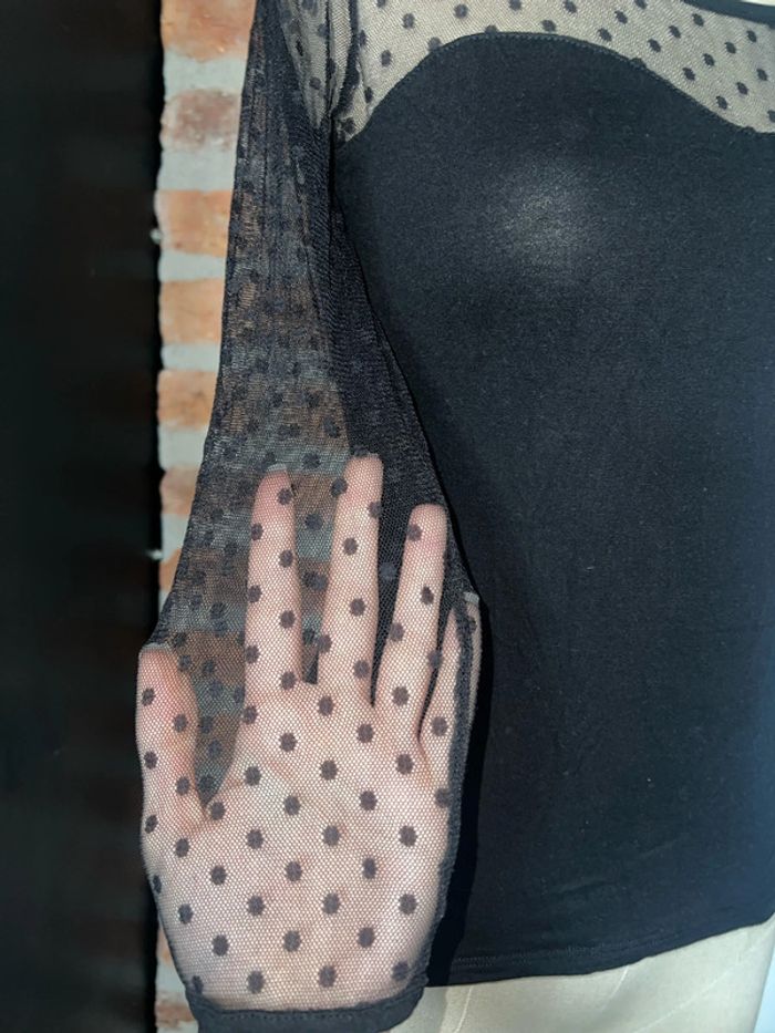 Petit haut manche transparente - photo numéro 2