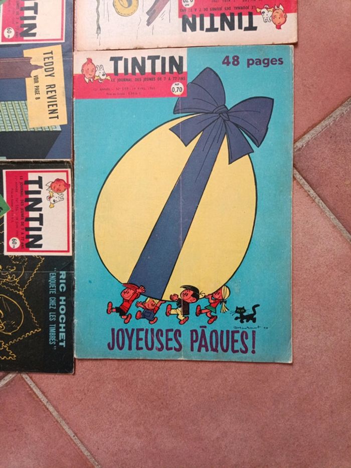 Tintin hebdomadaires - photo numéro 7