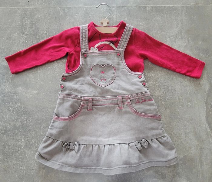 Robe grise - 12 mois