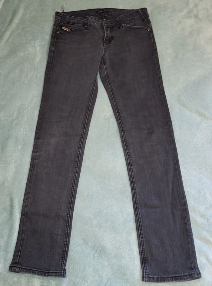 Jeans Vintage Y2K Femme Broderie 👖 DDP - Taille 36 - photo numéro 6