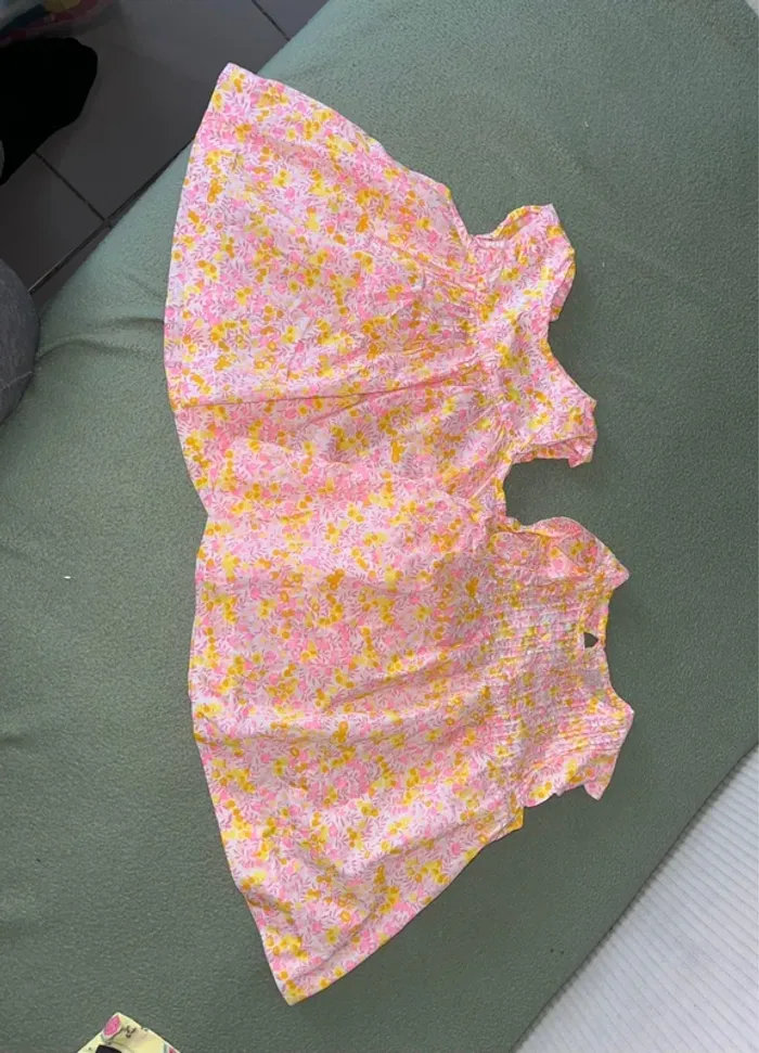 Lot de 2 blouses jacadi liberty wiltshire 2 et 3 ans