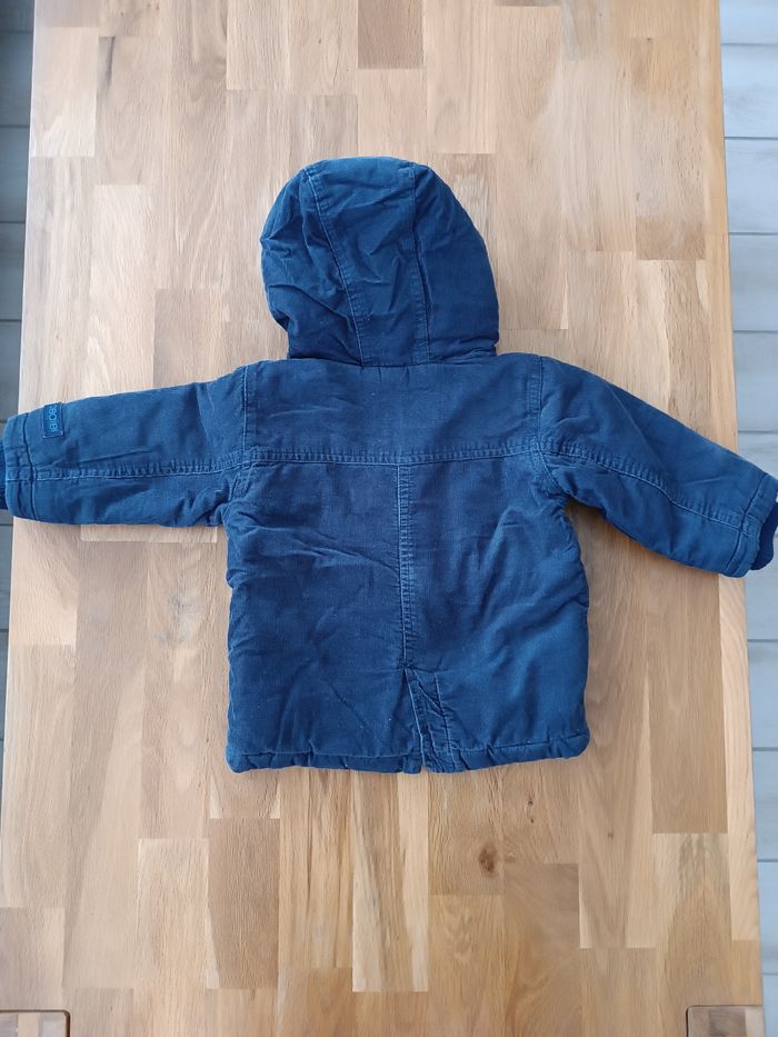 Manteau velour garçon 12 mois - photo numéro 2