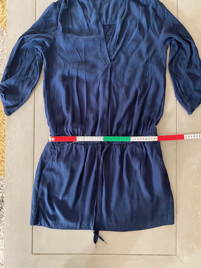 Robe Promod bleu marine taille 38 - photo numéro 13
