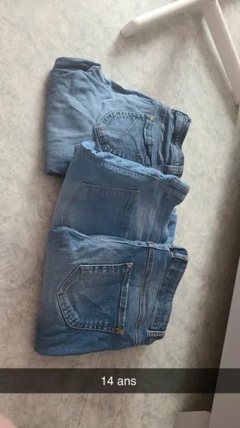 Lot jeans 14ans