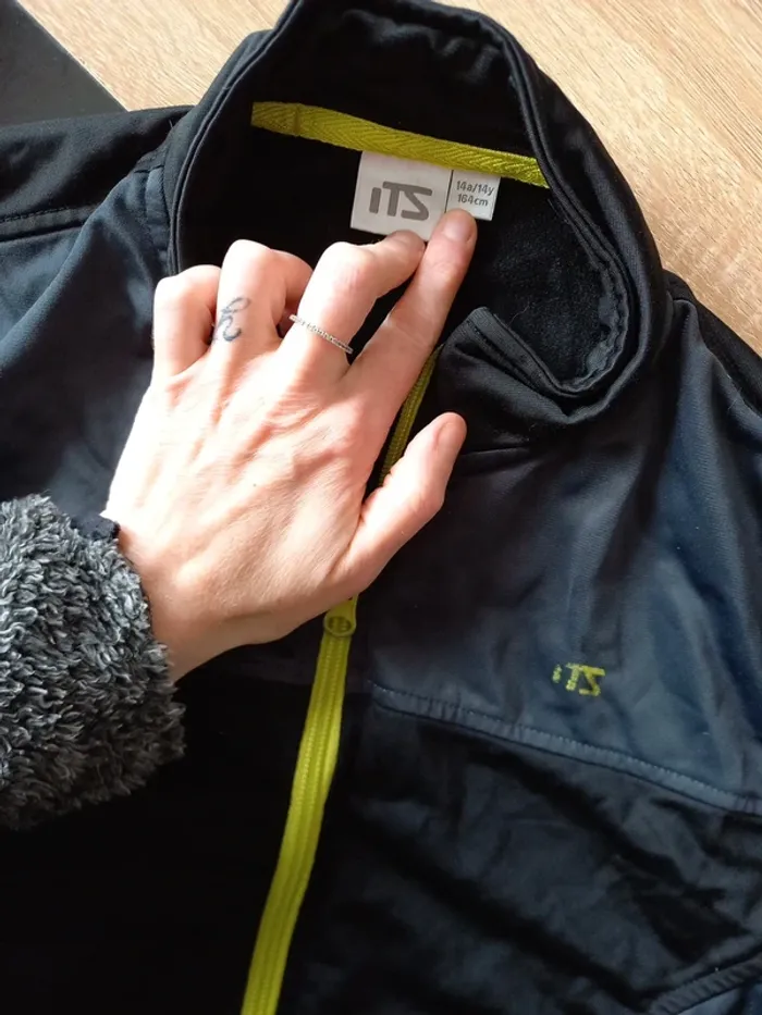 Veste de jogging garçon 14 ans ITS - photo numéro 2