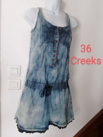 Robe en jean légère femme 36