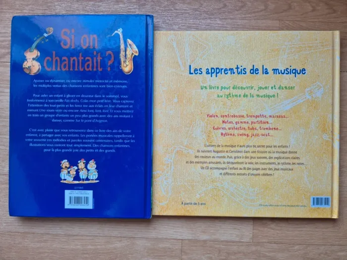 2 livres chansons et musique - photo numéro 2