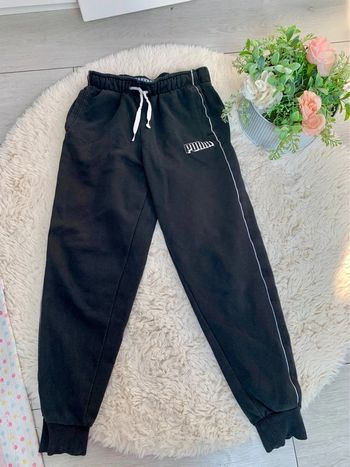Jogging noir puma 11/12ans