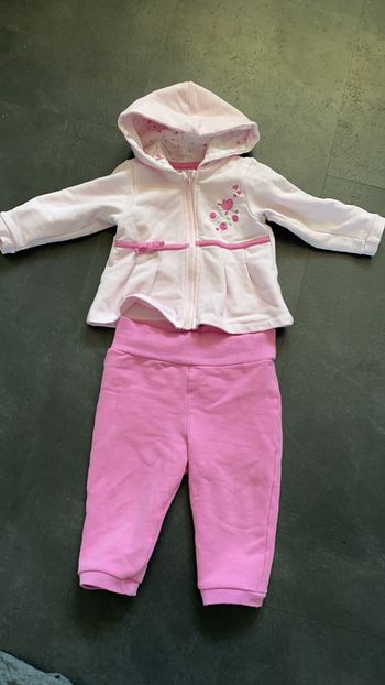 Ensemble survêtement bébé fille 68 cm