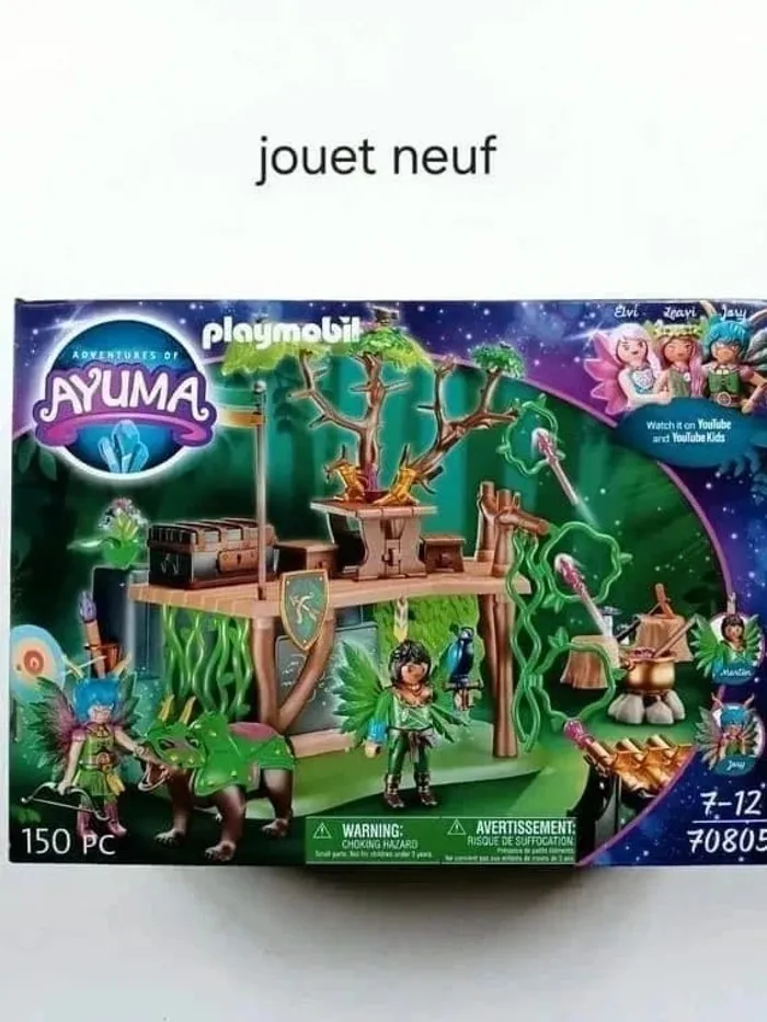 Playmobil 70805 Aventures of Ayuma Camp d'entraînement