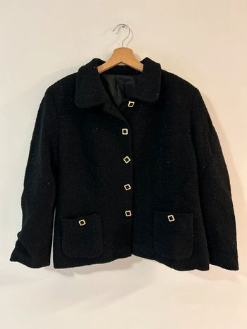 Veste noire élégante – Taille XL