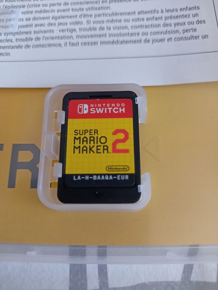 Nintendo Switch Super Mario maker 2 - photo numéro 3