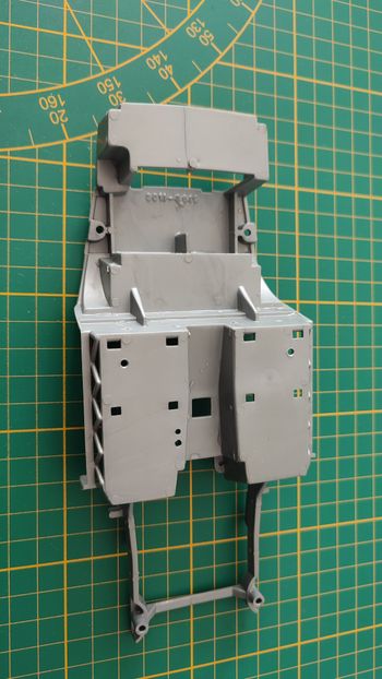 Châssis intérieur pièce détachée miniature Bburago Burago Ferrari GTO 1962 1/18 1/18e 1/18ème #D36