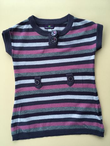 Robe manches courtes